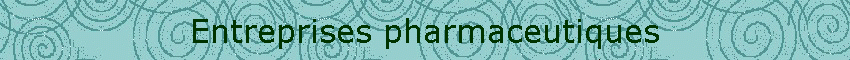 Entreprises pharmaceutiques